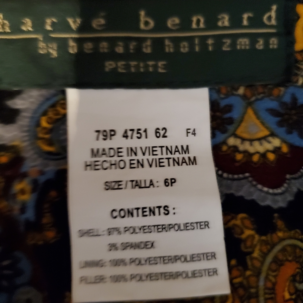 Harve Benard EUC blazer - Picture 2 of 6